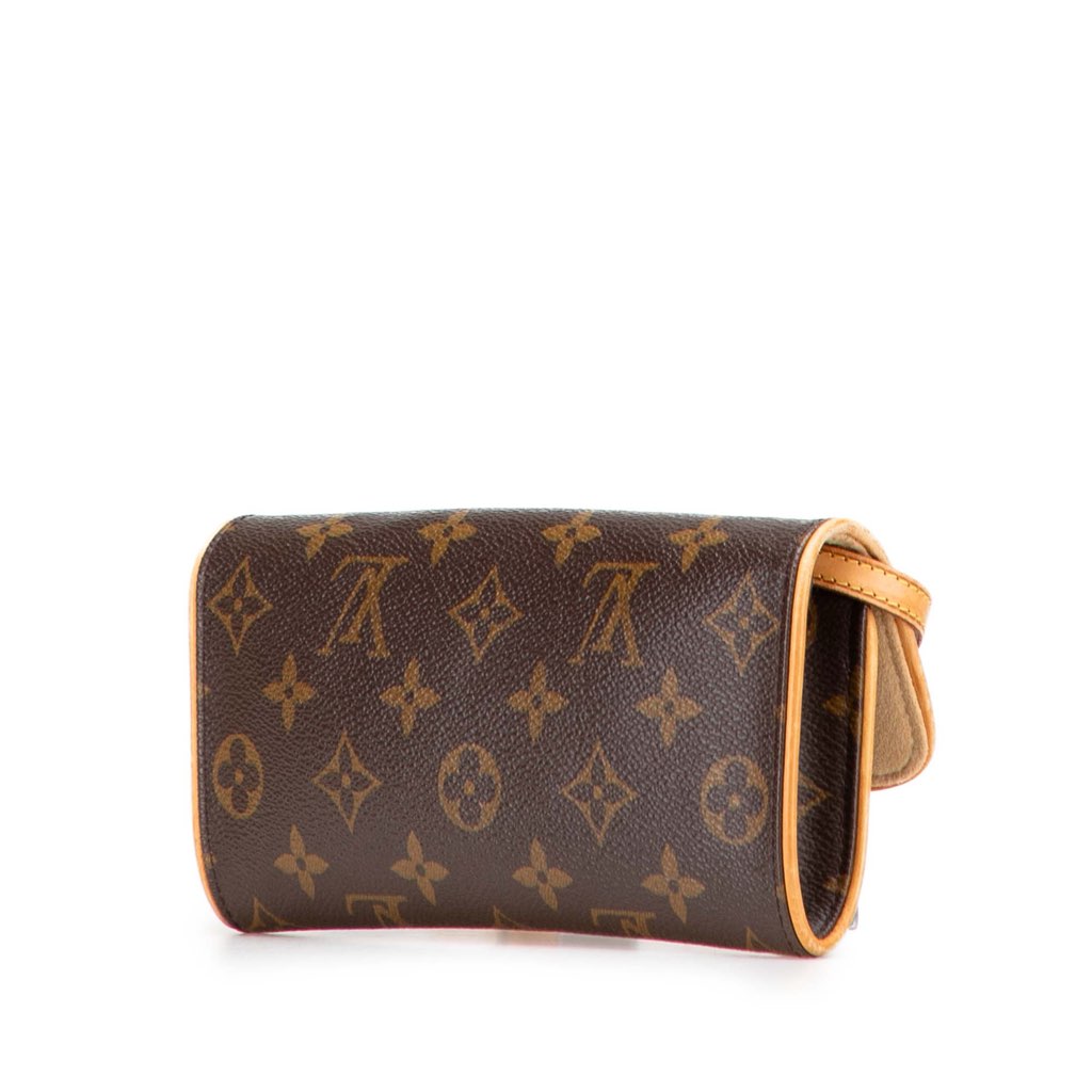 Louis Vuitton Monogram Pochette Twin PM - Back view