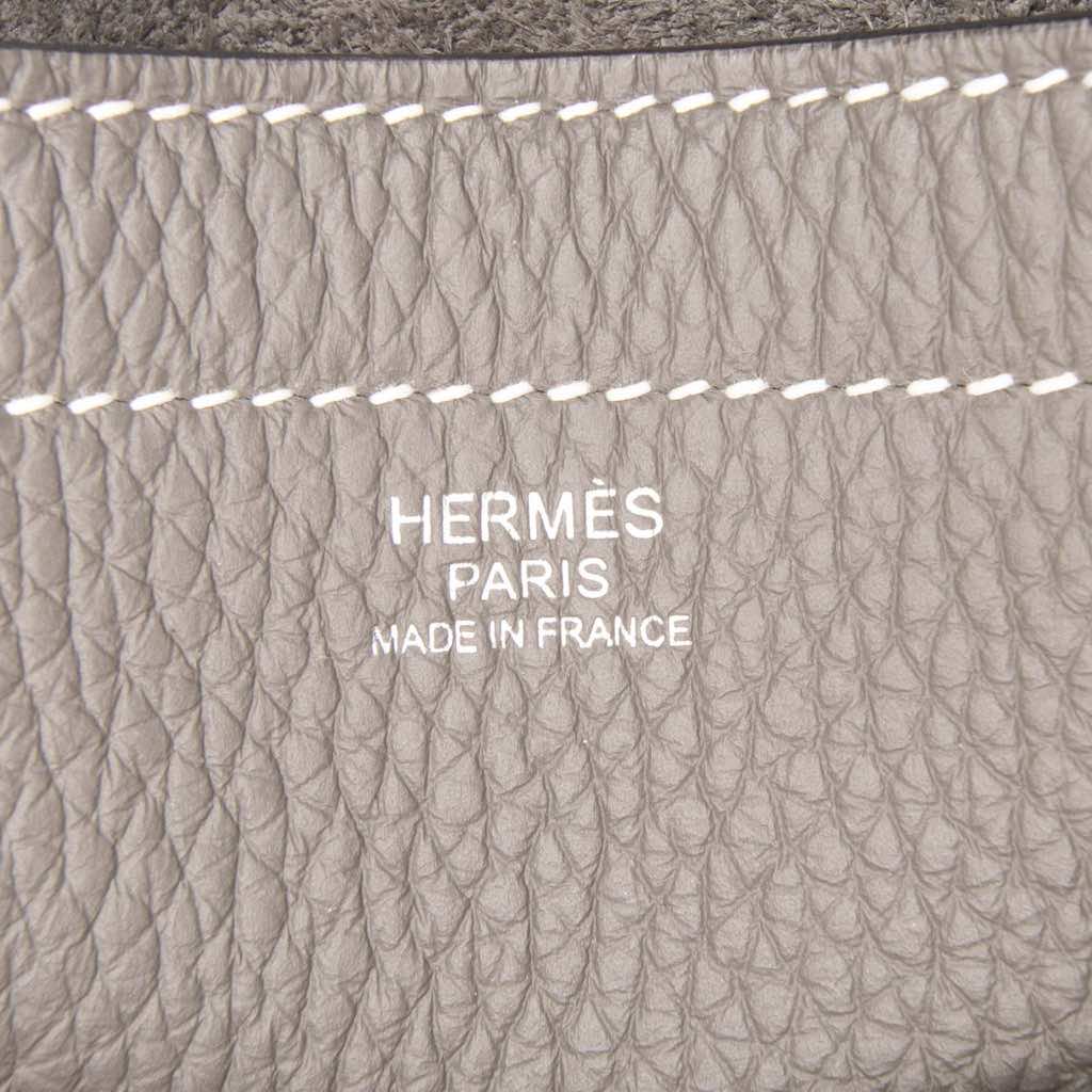 Hermès Taurillon Clemence Cabasellier 46 - Side view
