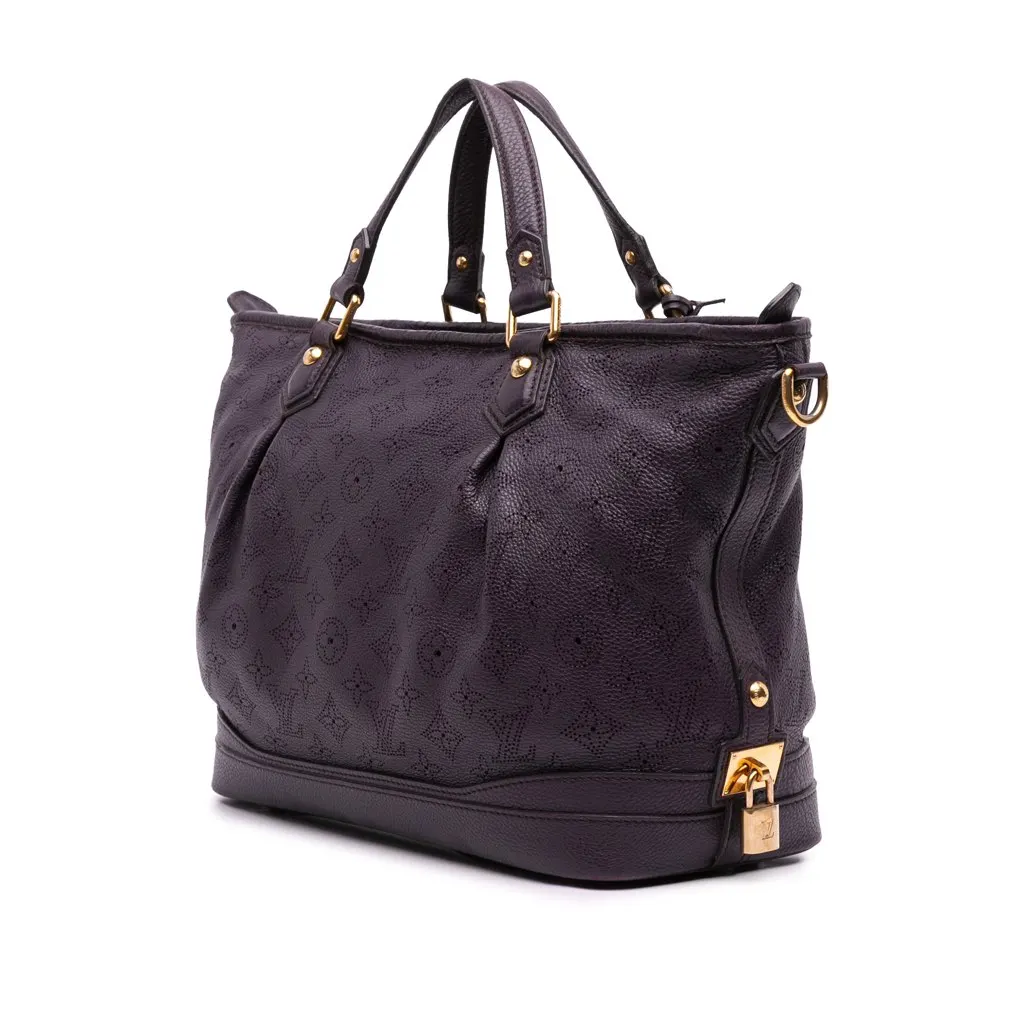 Louis Vuitton Monogram Mahina Stellar PM Purple Leather Very good - Back View