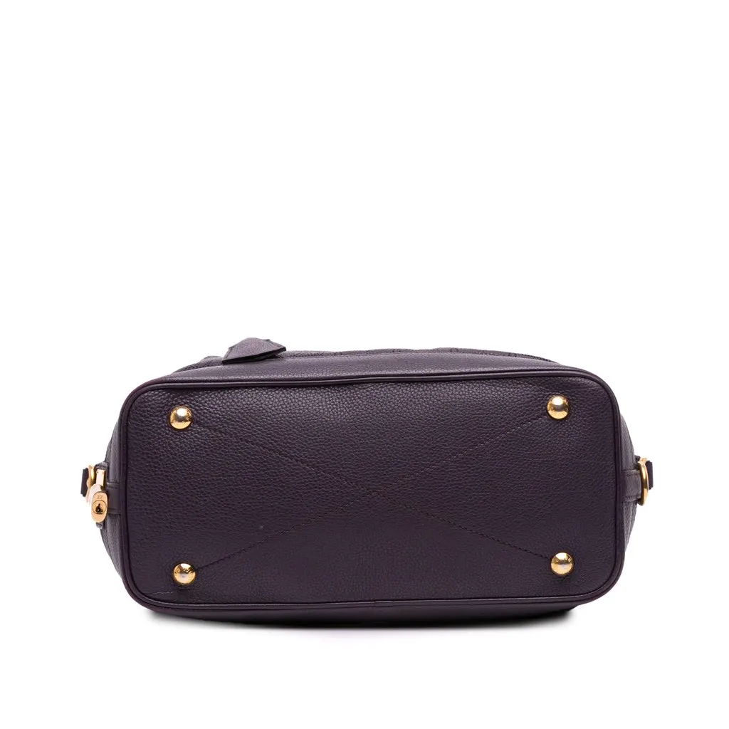 Louis Vuitton Monogram Mahina Stellar PM Purple Leather Very good - Inside View