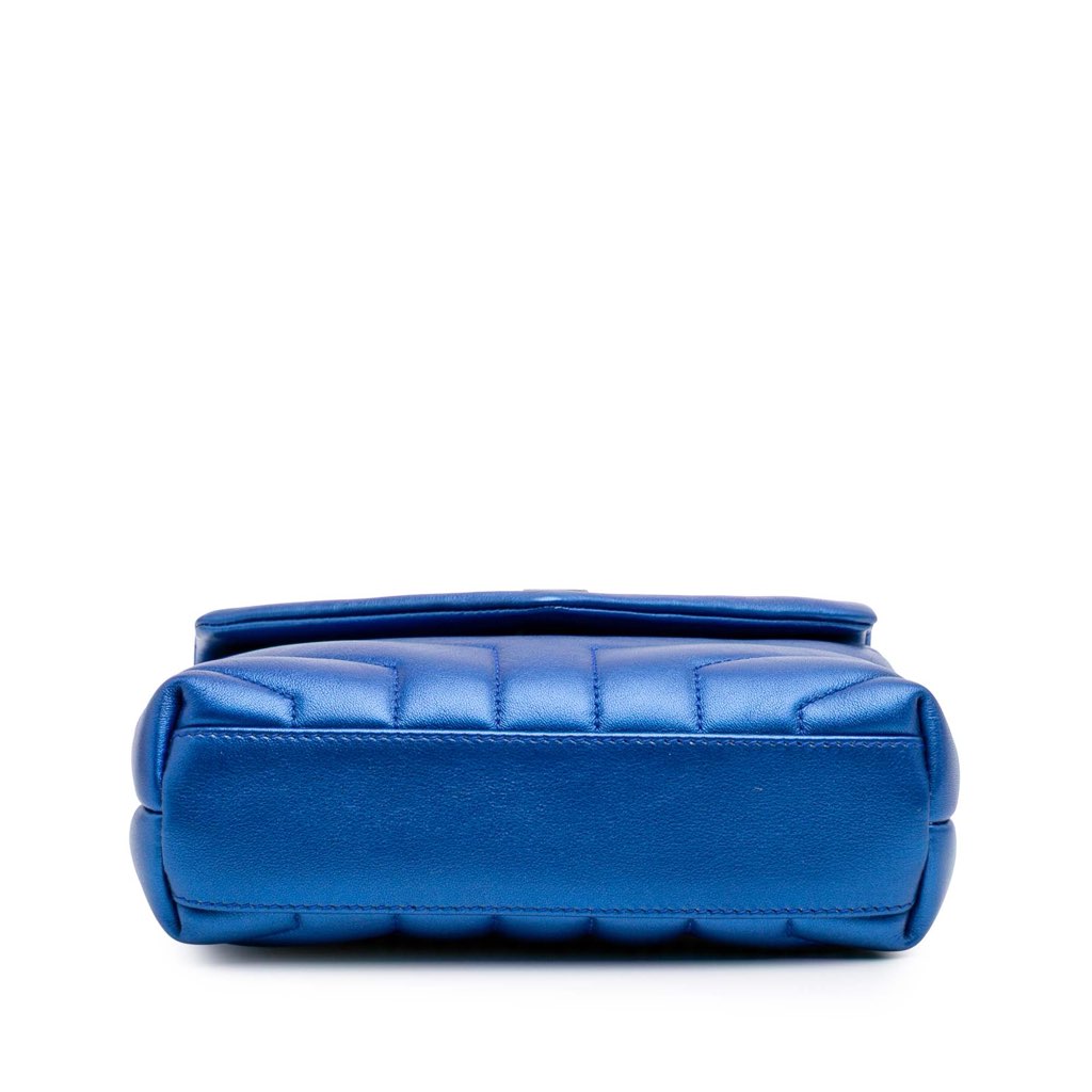 Saint Laurent Toy Metallic Calfskin LouLou Crossbody - 3
