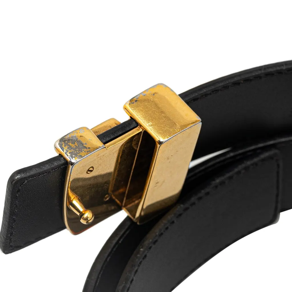 Louis Vuitton Monogram New Wave Belt Black Leather Good - Box View