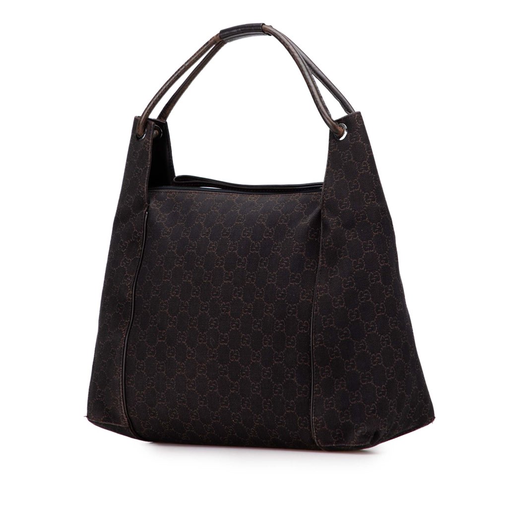 Gucci GG Denim Shoulder Bag - 2