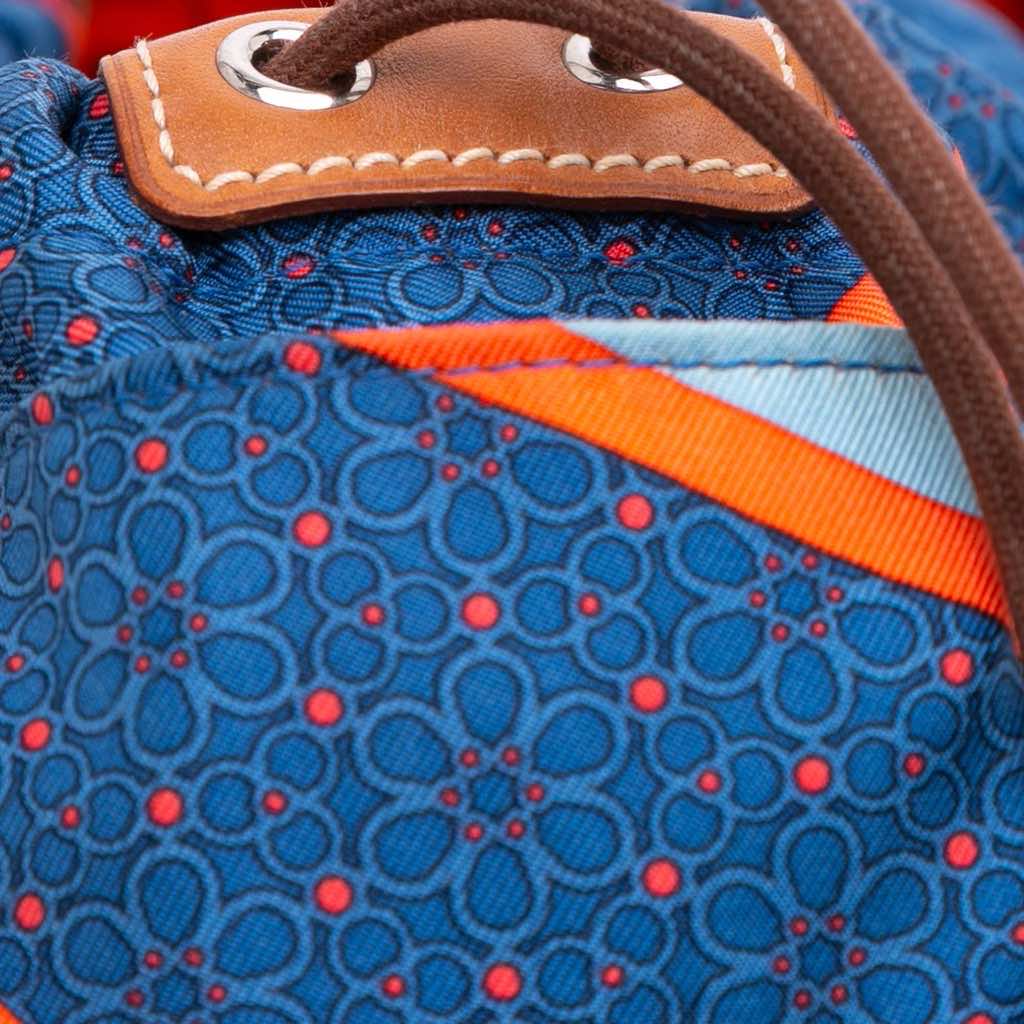 Hermès Silk Carre en Cravates Fourbi 25 Bag Insert Pouch - Detail 1