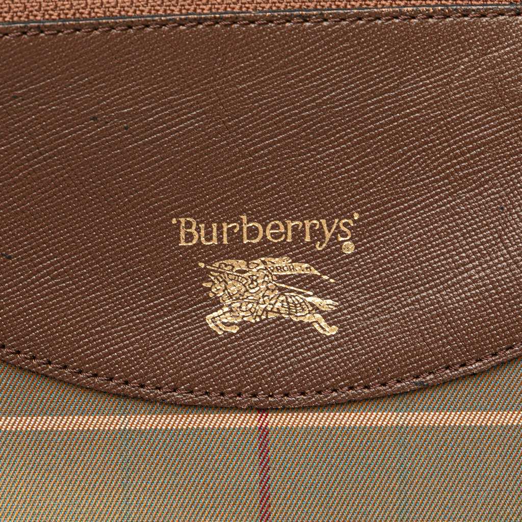 Burberry Vintage Check Canvas Crossbody - Side view