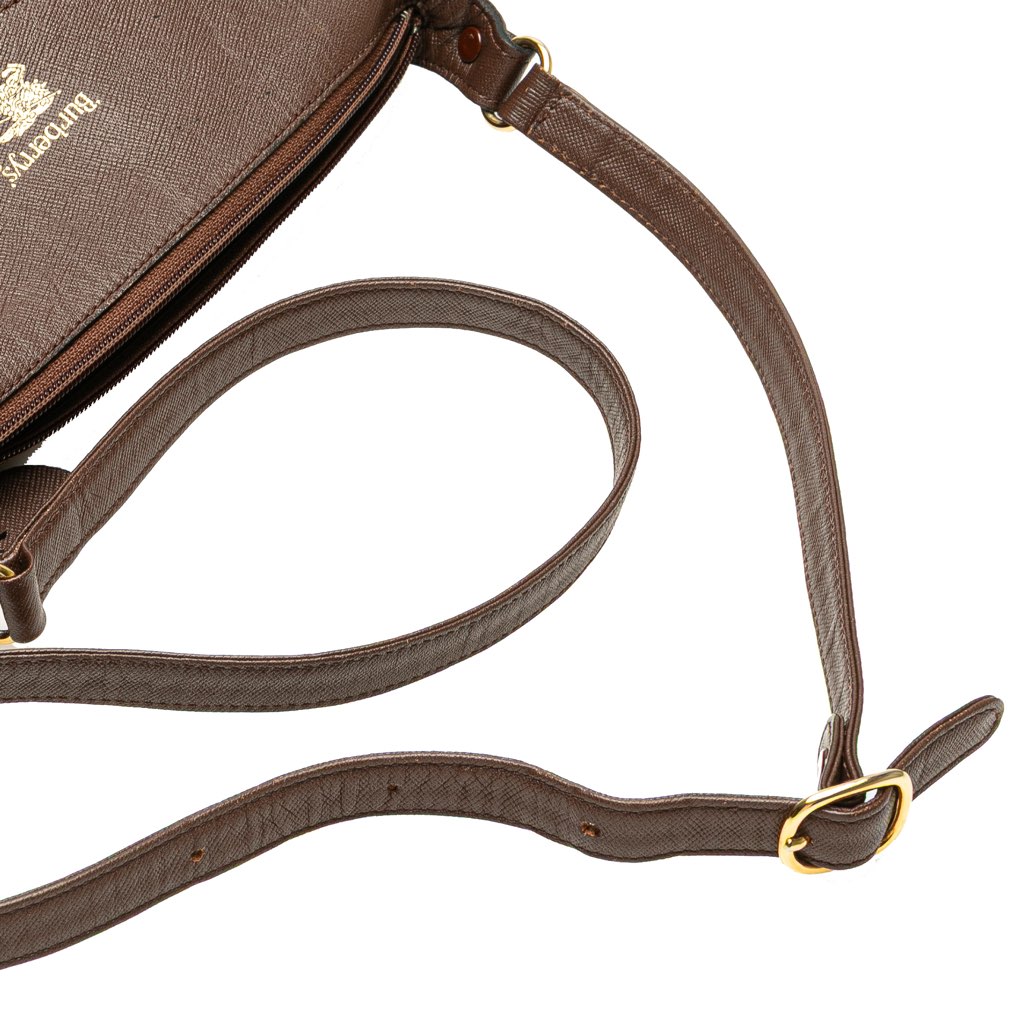 Burberry Vintage Check Canvas Crossbody - Image 11