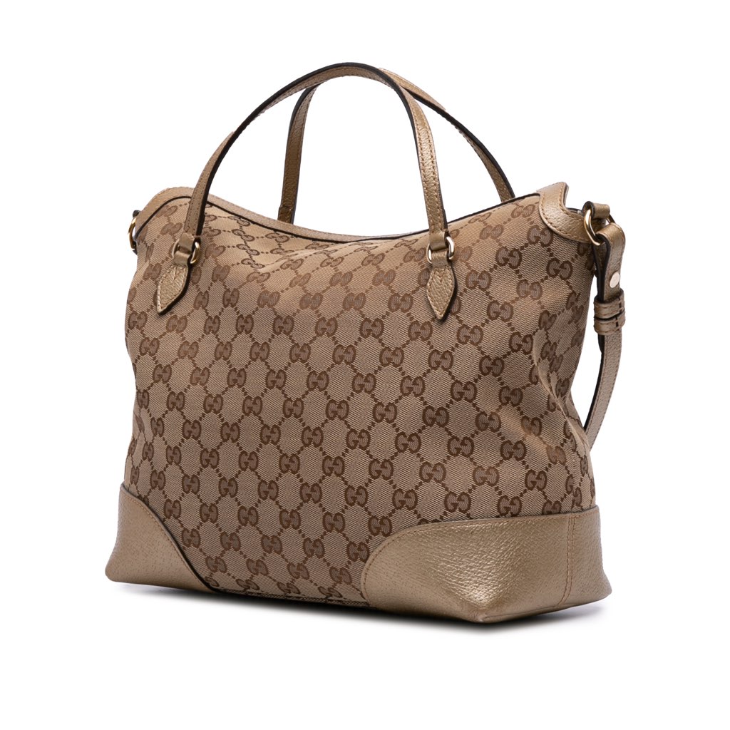 Gucci Medium GG Canvas Bree Satchel - 2