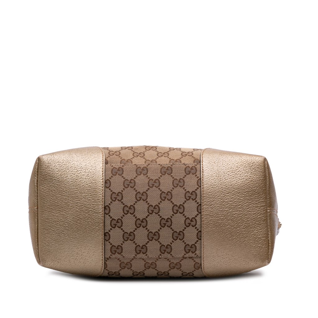 Gucci Medium GG Canvas Bree Satchel - 3