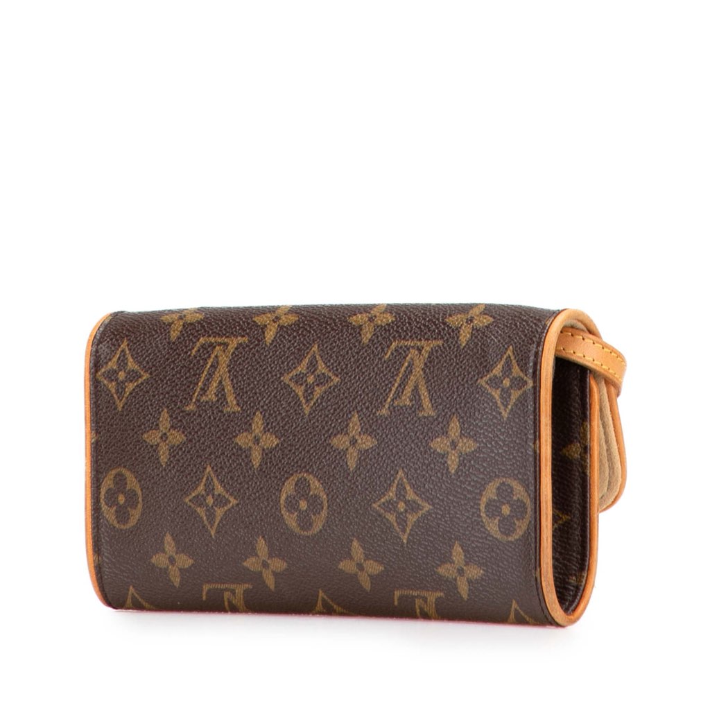 Louis Vuitton Monogram Pochette Twin PM - Back view