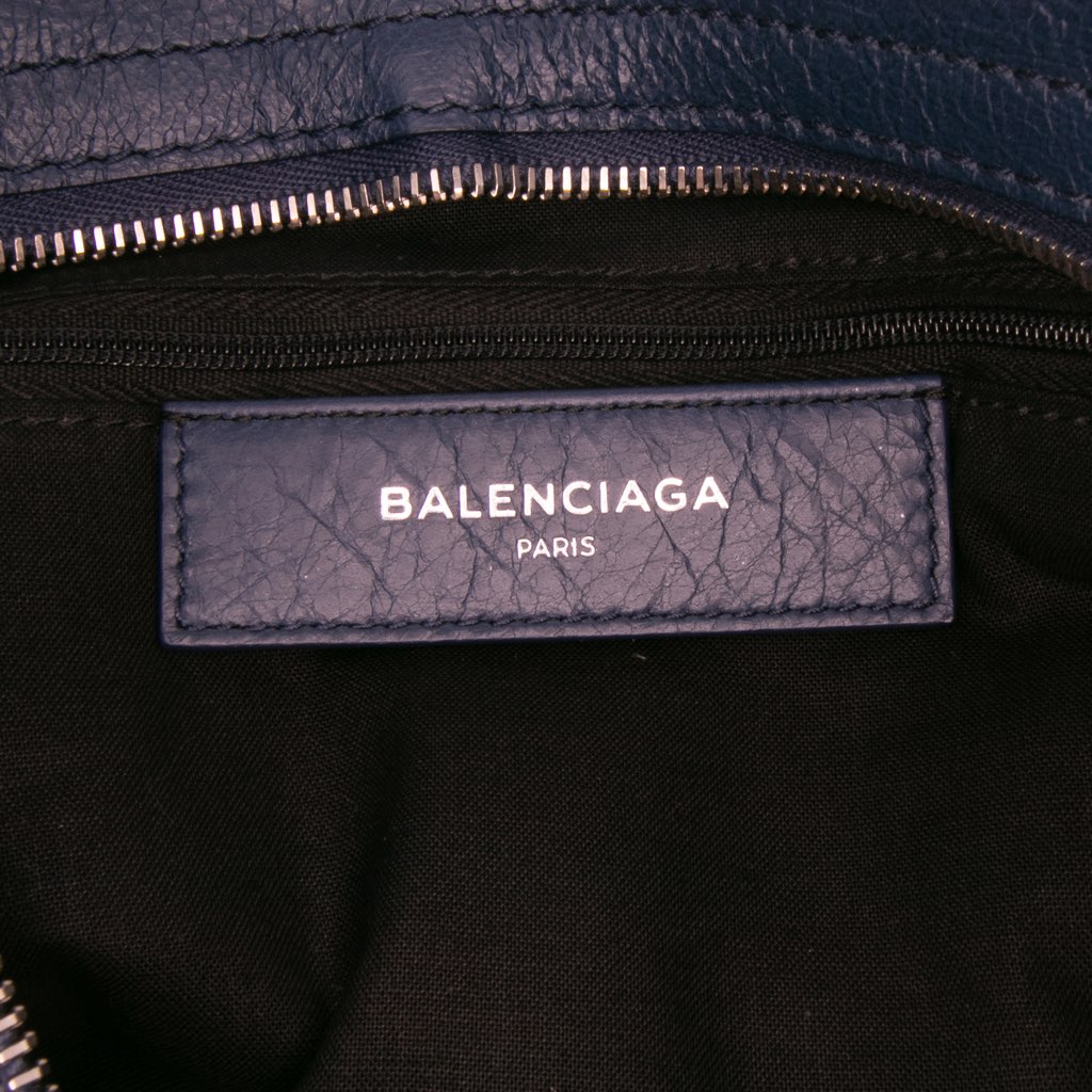 Balenciaga Small Lambskin Motocross Classic City Giant 12 Satchel - 5