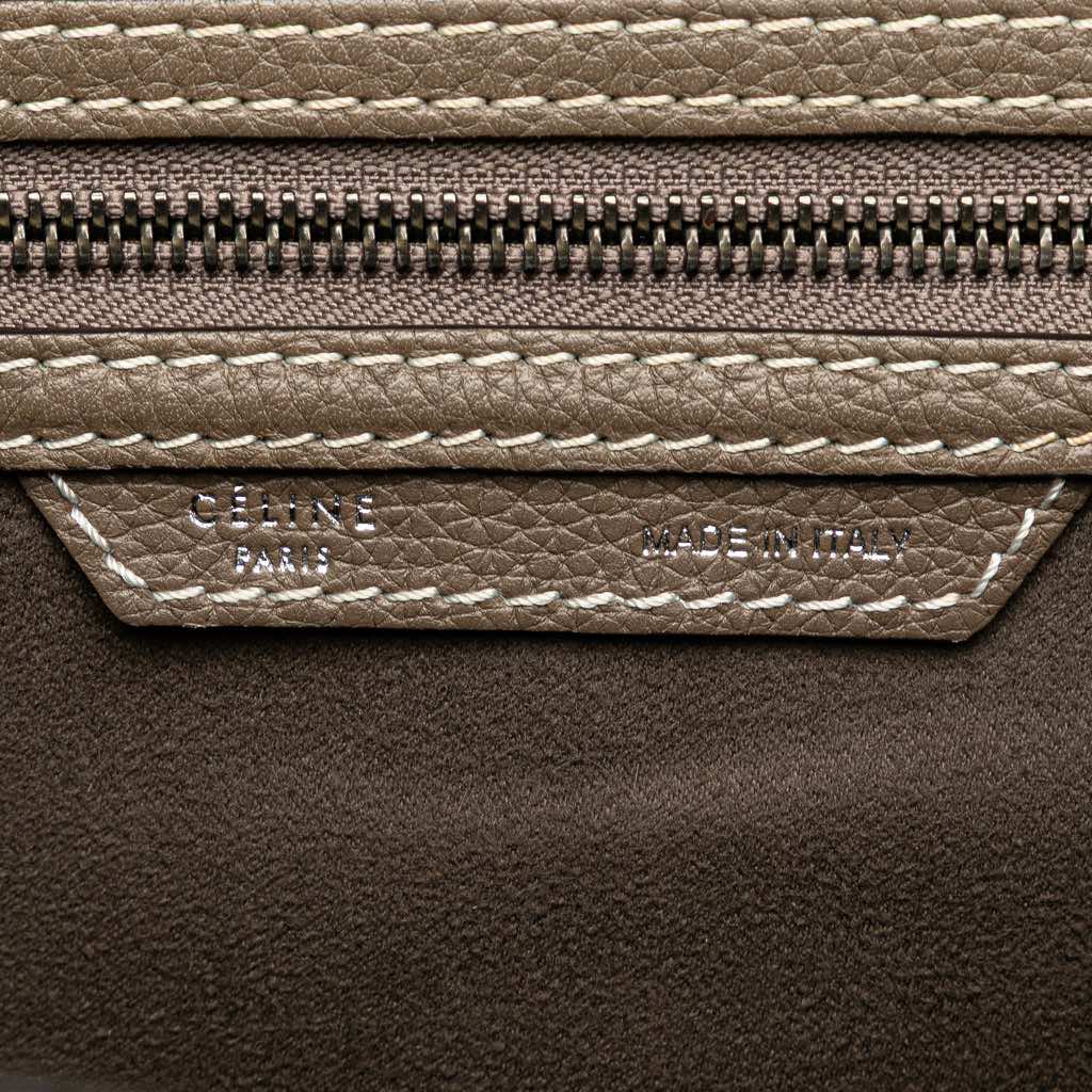 Celine Mini Calfskin Luggage Tote - 5