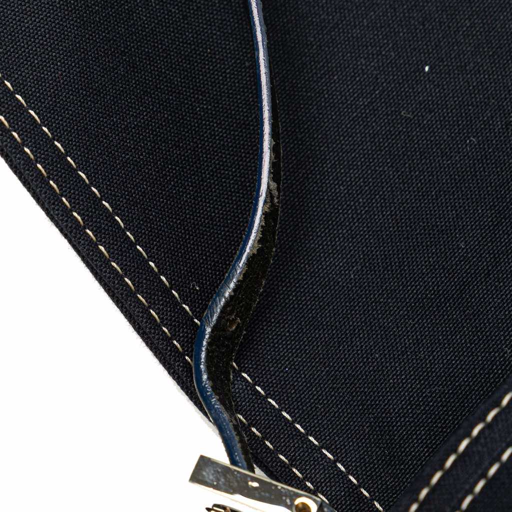 Fendi Canvas FF Marble Baguette Shoulder Bag - Image 10