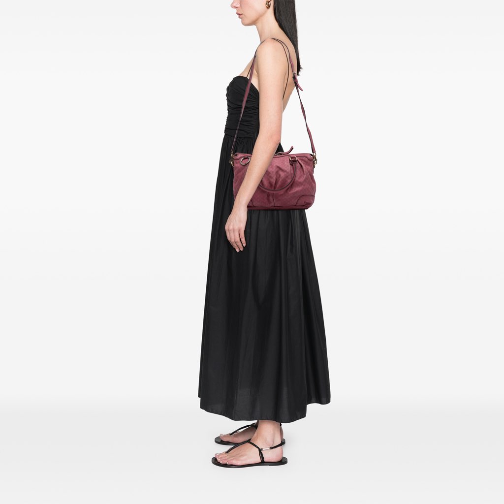 Gucci Microguccissima Sukey Satchel - Image 13