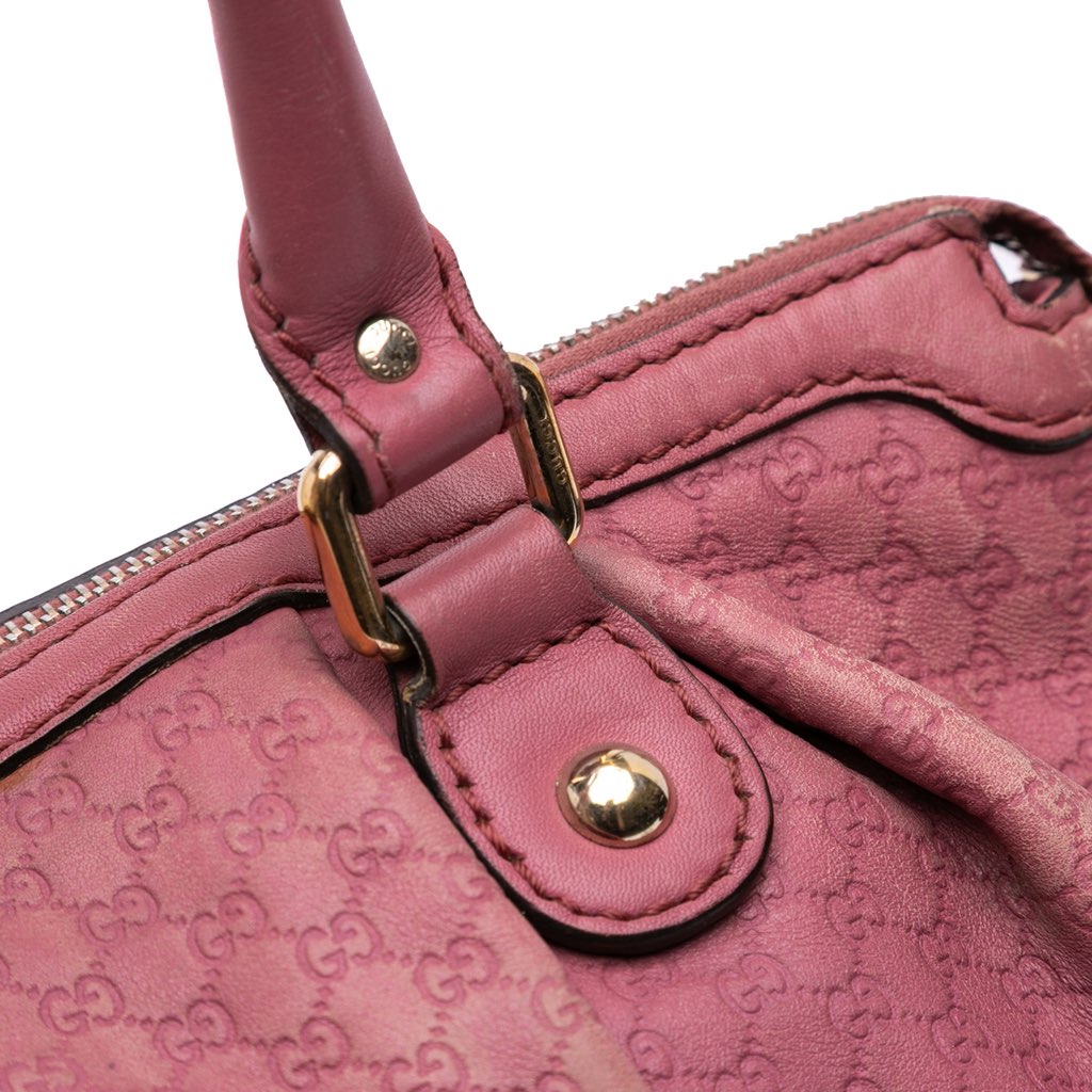 Gucci Microguccissima Sukey Satchel - Image 12