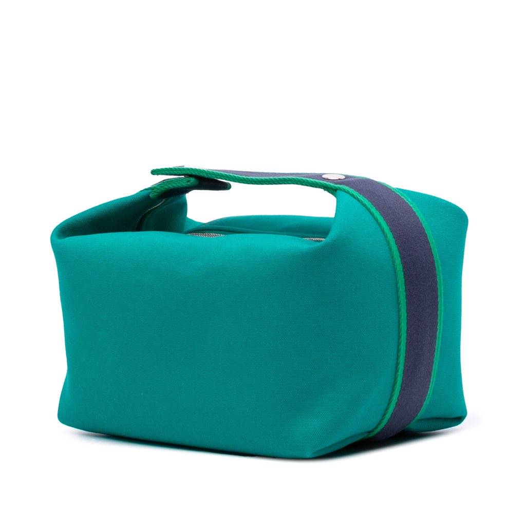 Hermès Large Canvas Bride A Brac Case - Back view