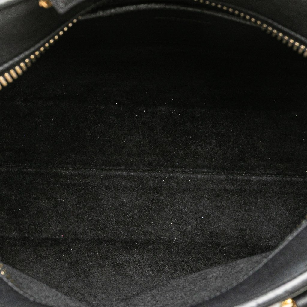 Saint Laurent Baby Leather Monogram Cabas Satchel - 4