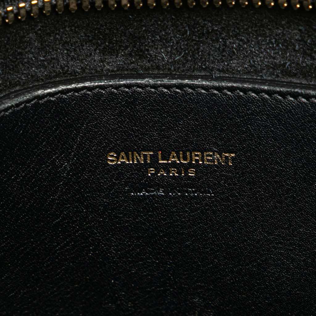 Saint Laurent Baby Leather Monogram Cabas Satchel - 5