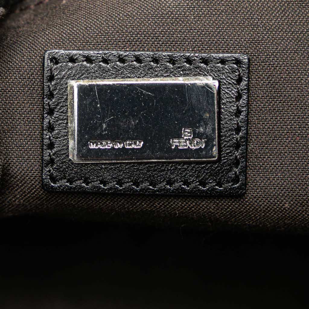 Fendi Zucchino Canvas Crossbody - Side view