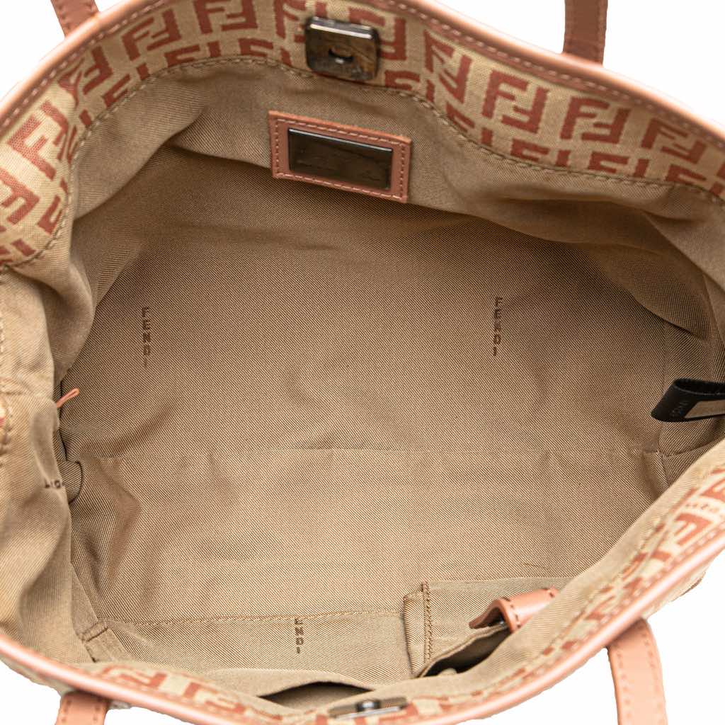 Fendi Zucchino Canvas Tote - 4
