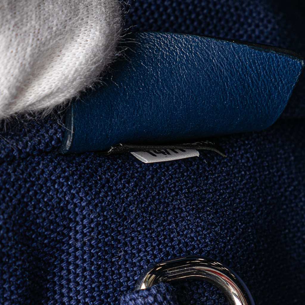 Prada Small Canvas Canapa Grommet Satchel - Detail 2