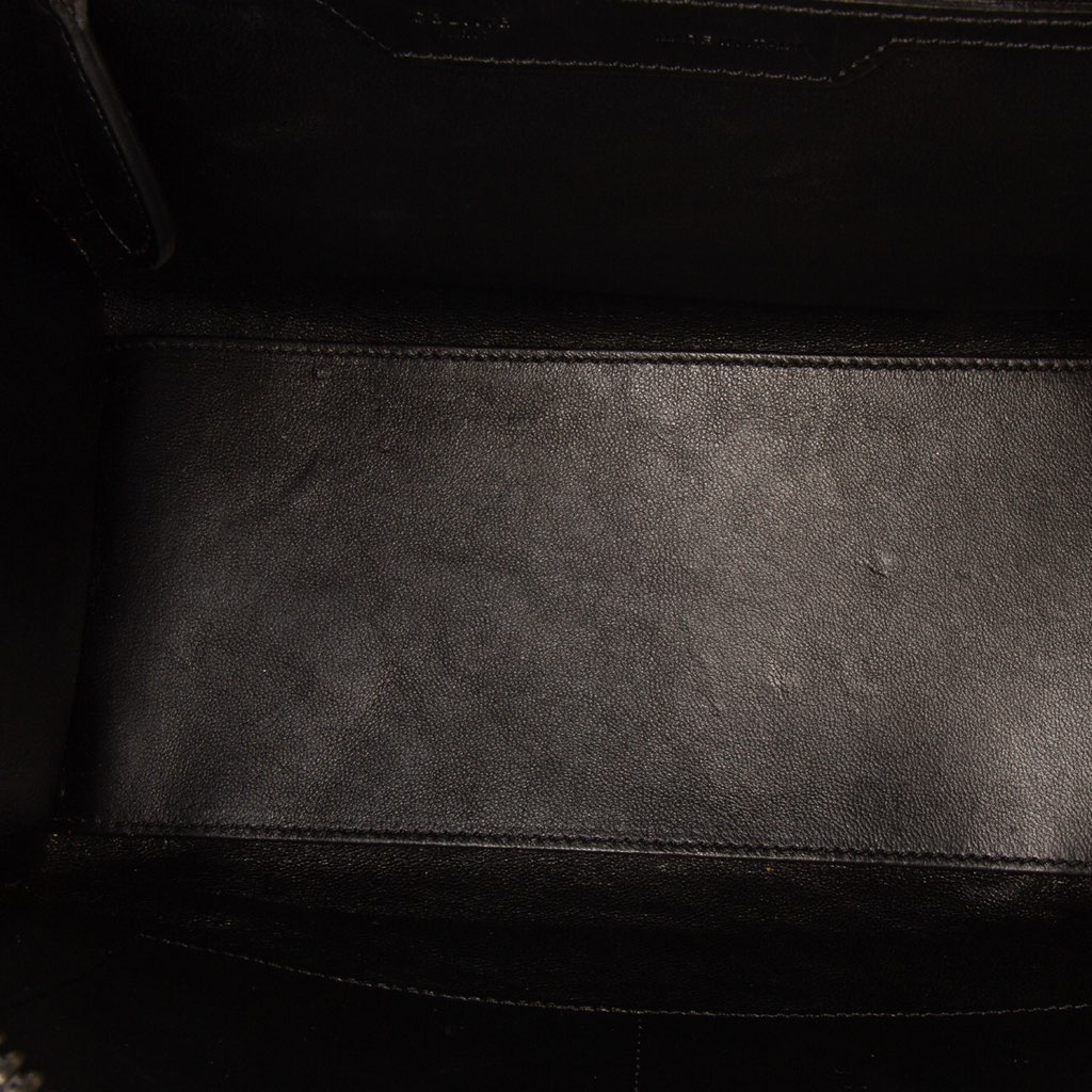 Celine Micro Tricolor Leather Luggage Tote - 4