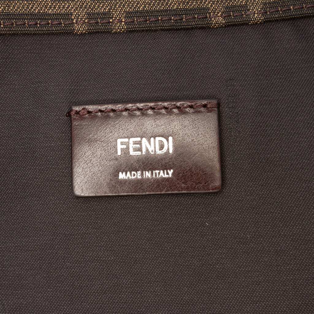Fendi Large Zucca Canvas Shopper Tote - 5
