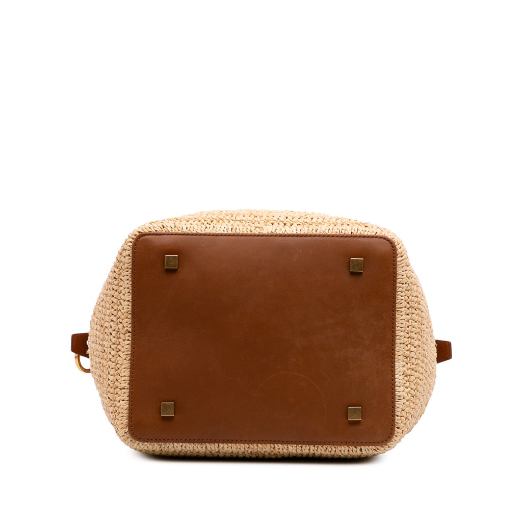 Saint Laurent Raffia Le 37 Bucket Bag - 3