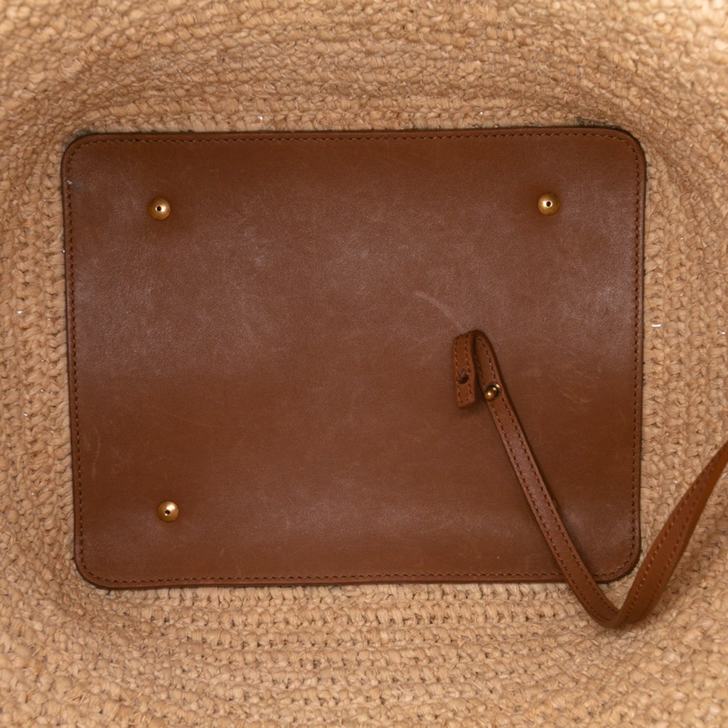 Saint Laurent Raffia Le 37 Bucket Bag - 4