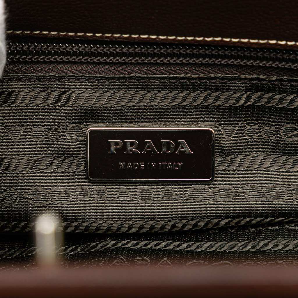 Prada Large Goatskin Frame Bag - 5