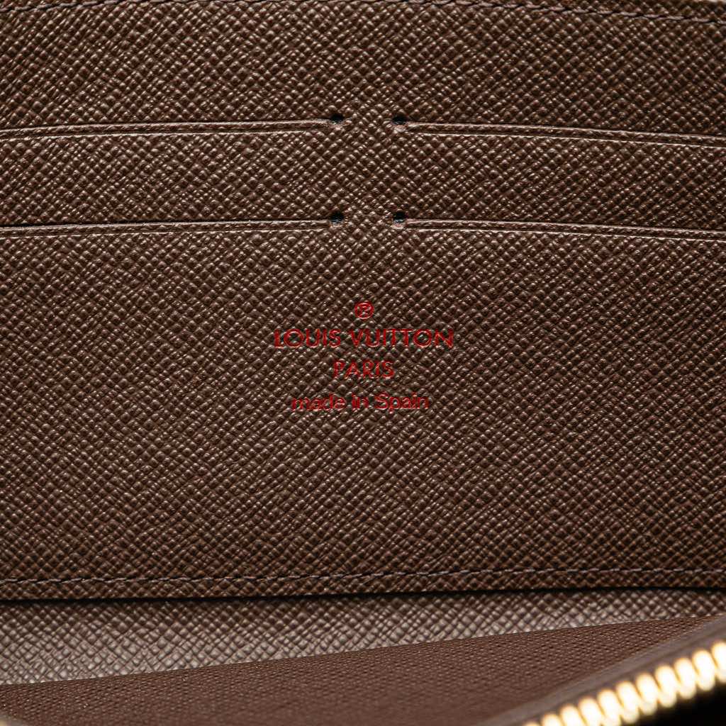 Louis Vuitton Damier Ebene Zippy Long Wallet - 5