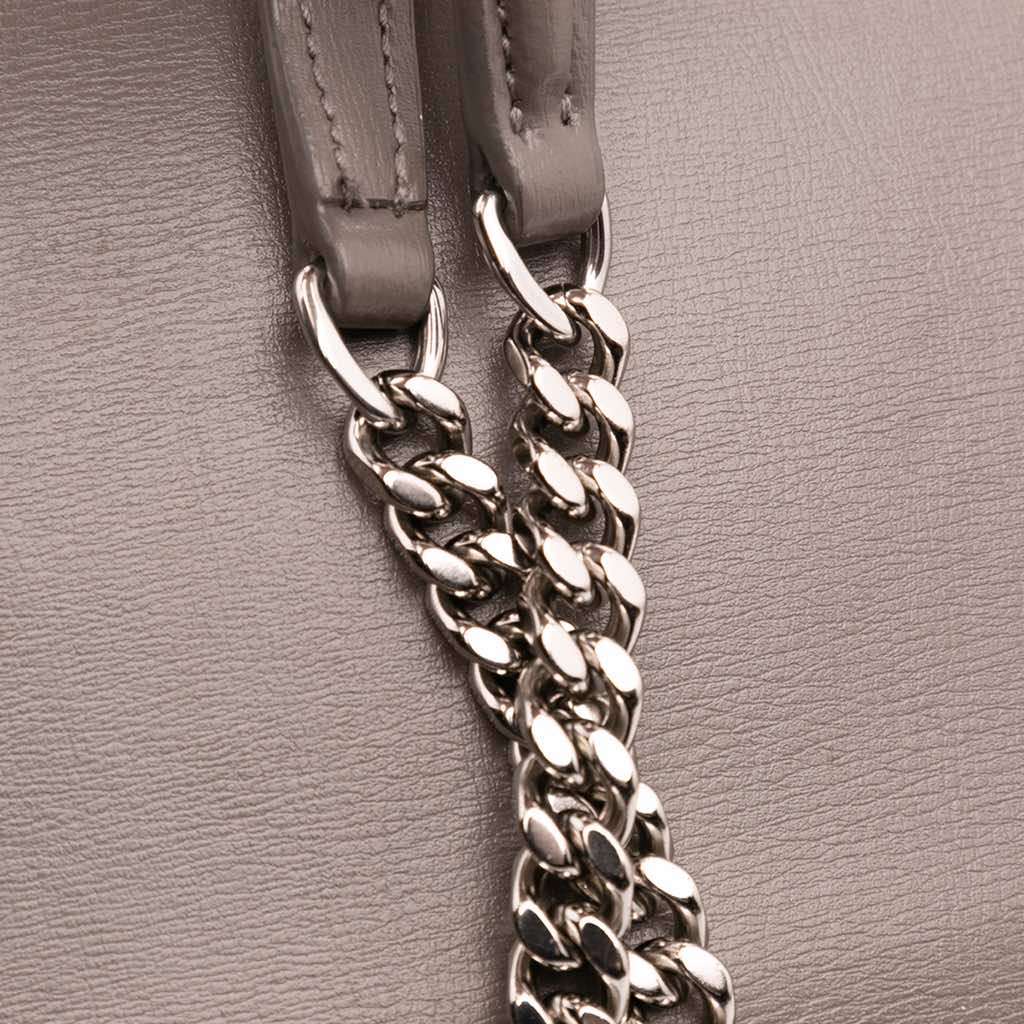 Saint Laurent Medium Leather Monogram Sunset Crossbody - Image 13