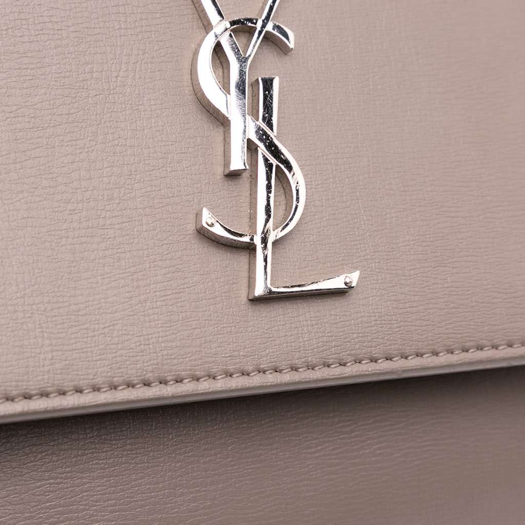 Saint Laurent Medium Leather Monogram Sunset Crossbody - Image 10