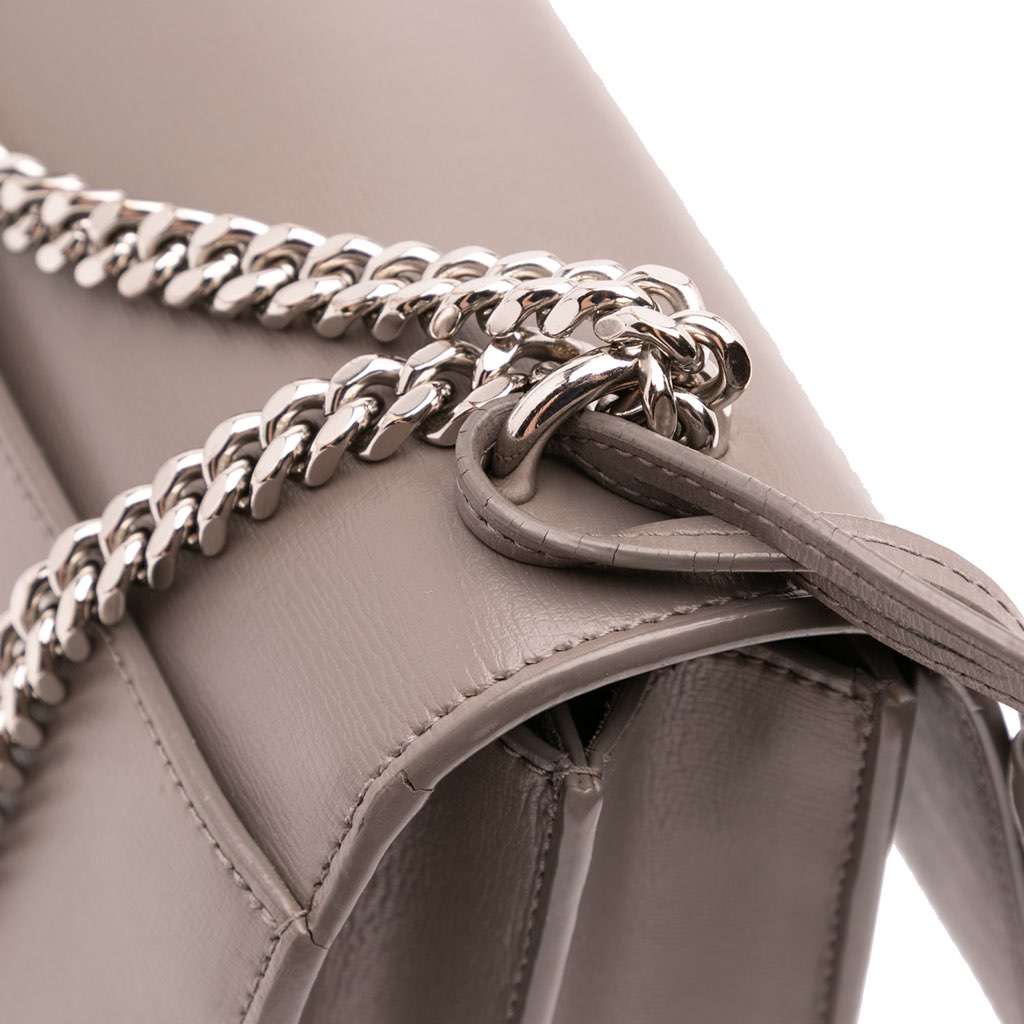 Saint Laurent Medium Leather Monogram Sunset Crossbody - Image 11