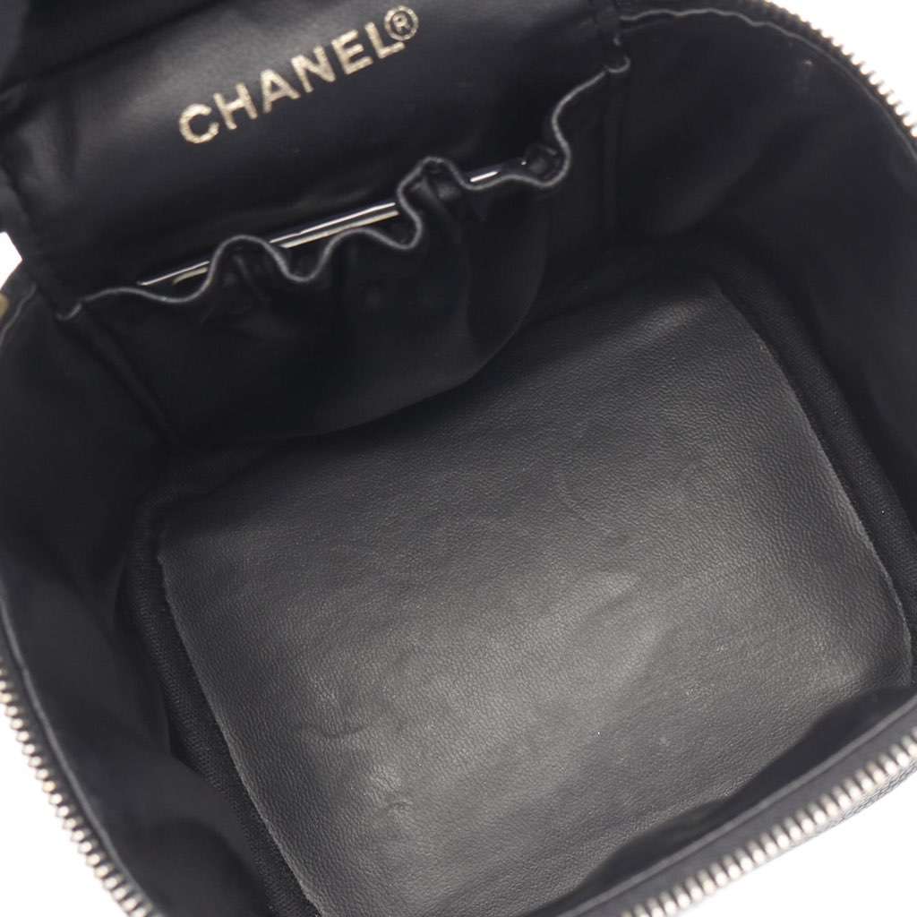 Chanel CC Caviar Vanity Case - Image 6