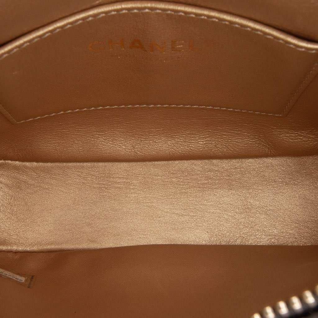 Chanel CC Quilted Lambskin Coco Midnight Camera Bag - 4