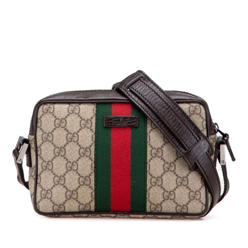 Gucci GG Supreme Web Crossbody