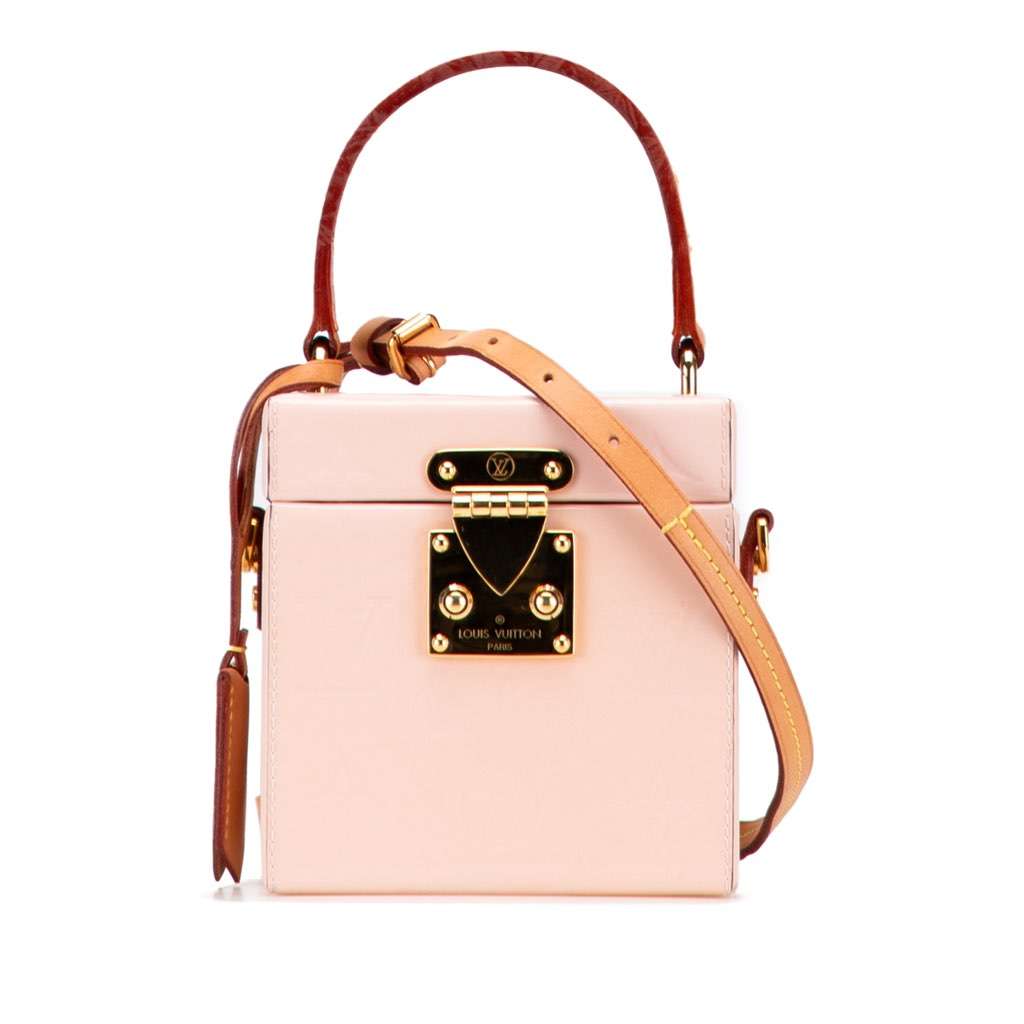 Louis Vuitton Monogram Vernis Bleecker Box Vanity Bag