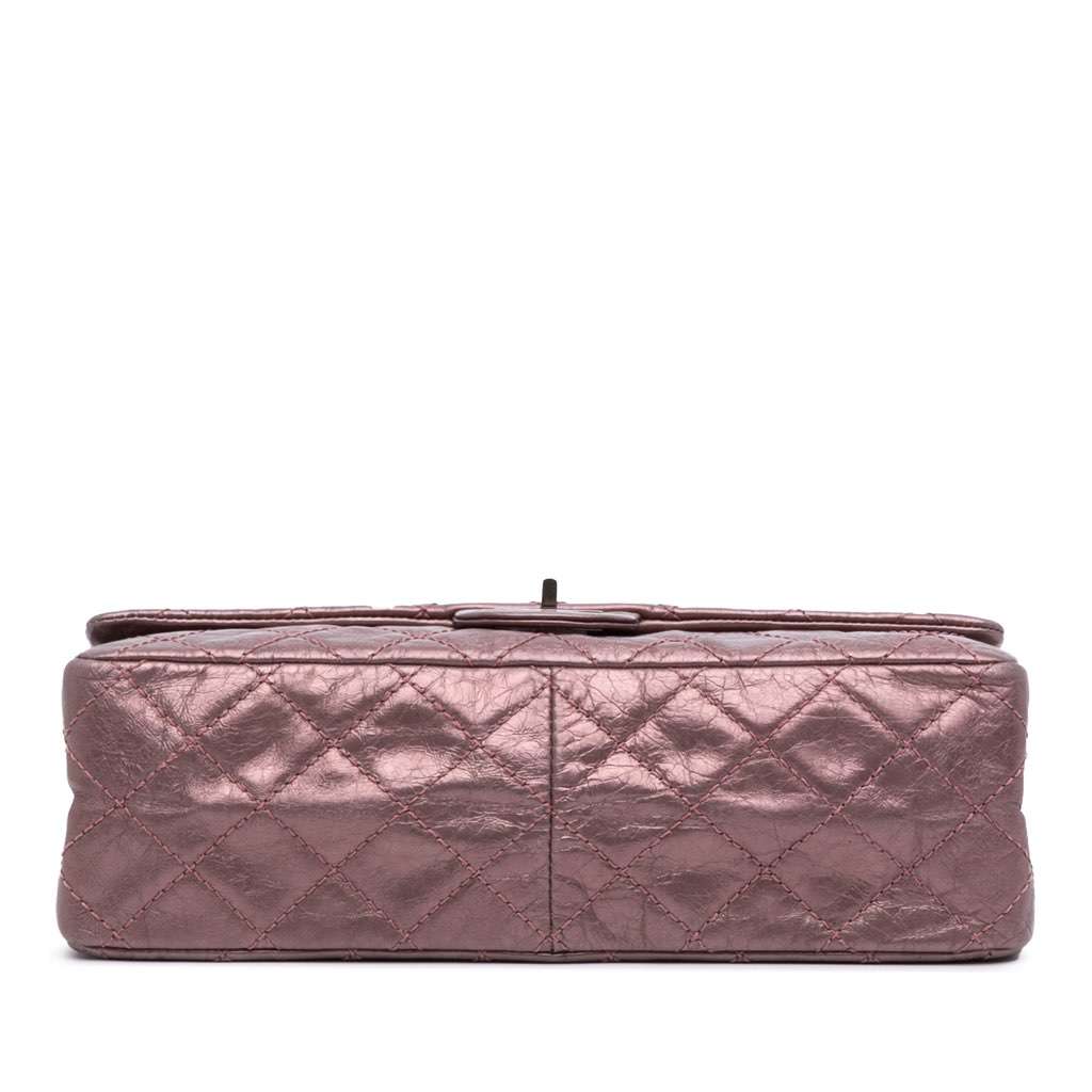 Chanel Reissue 2.55 Aged Metallic Calfskin Double Flap 226 - Image 6
