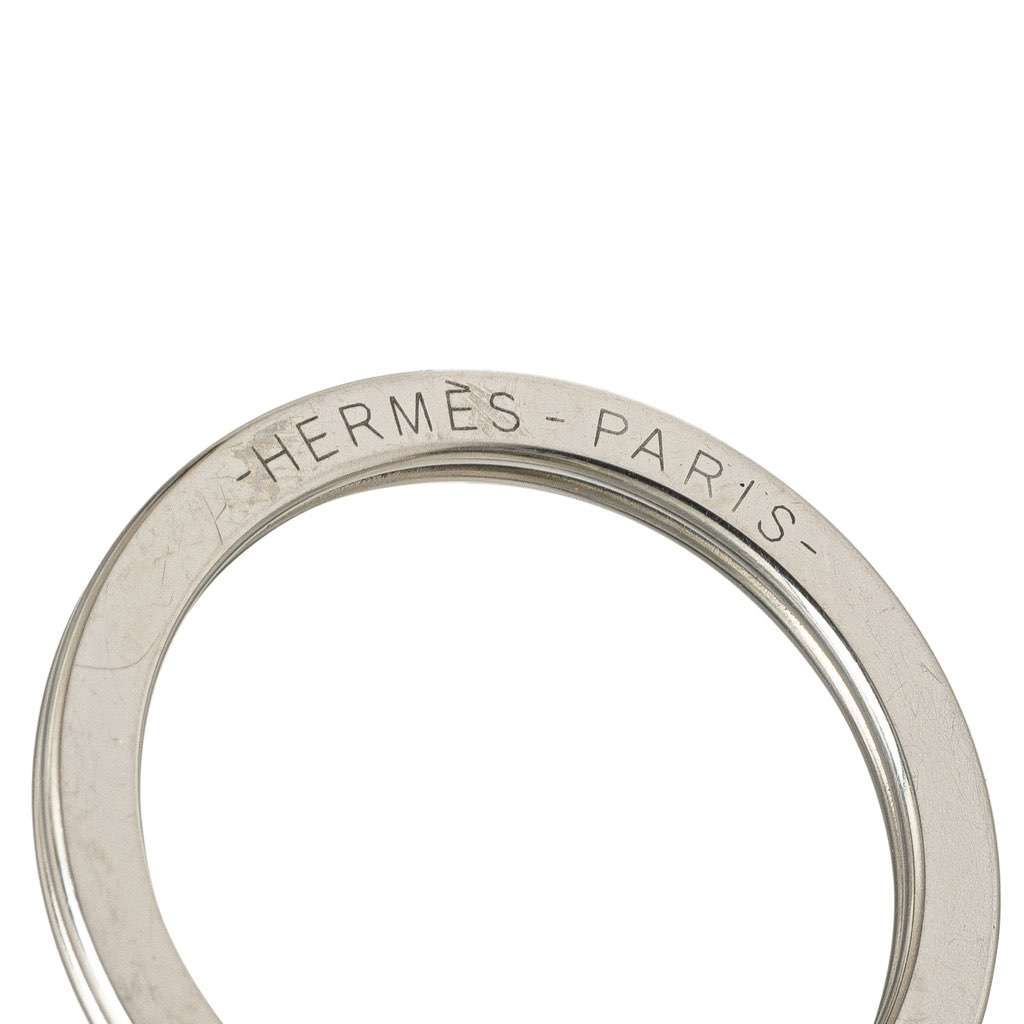 Hermès Milo Lambskin Carmen Uno Dos Key Ring - Image 6