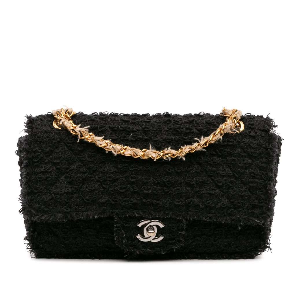Chanel Medium Classic Tweed Single Flap