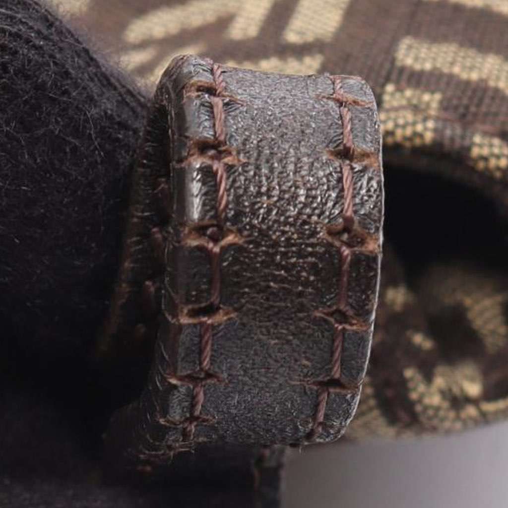 Fendi Zucchino Canvas Crossbody - Side view