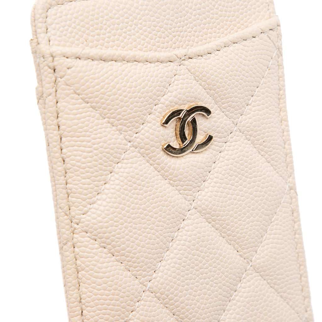 Chanel Quilted Caviar ID Card Holder - Image 11
