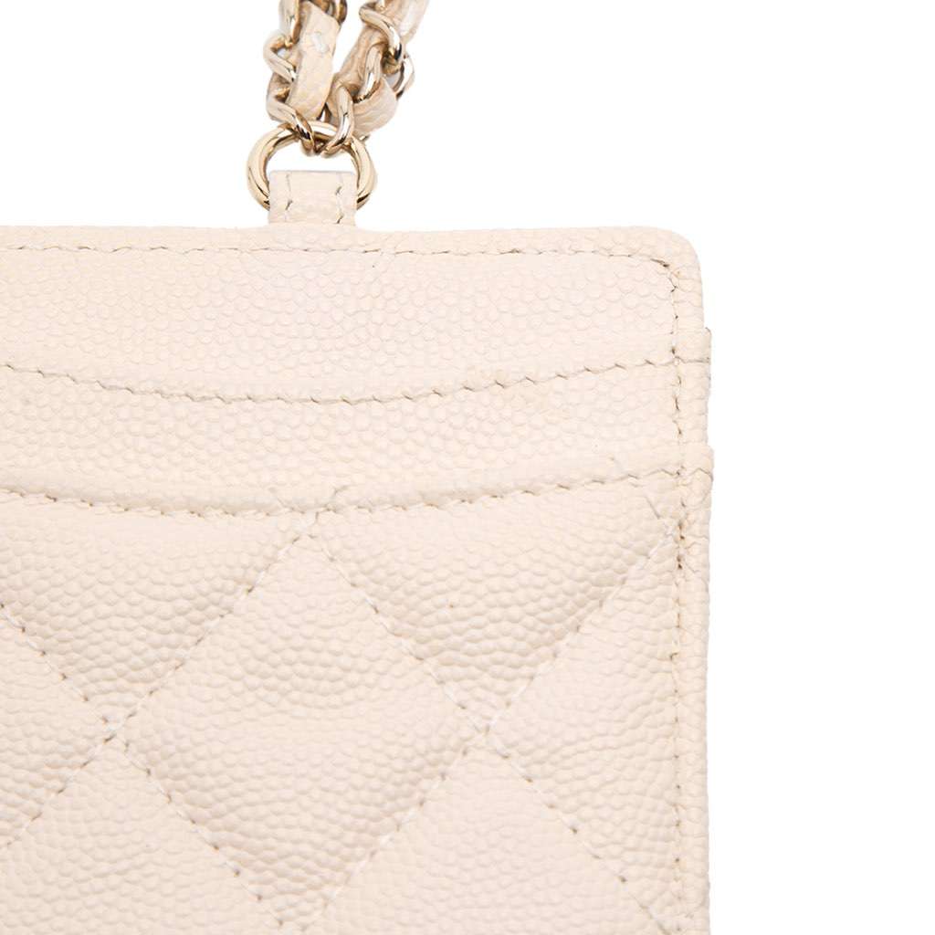 Chanel Quilted Caviar ID Card Holder - Image 12