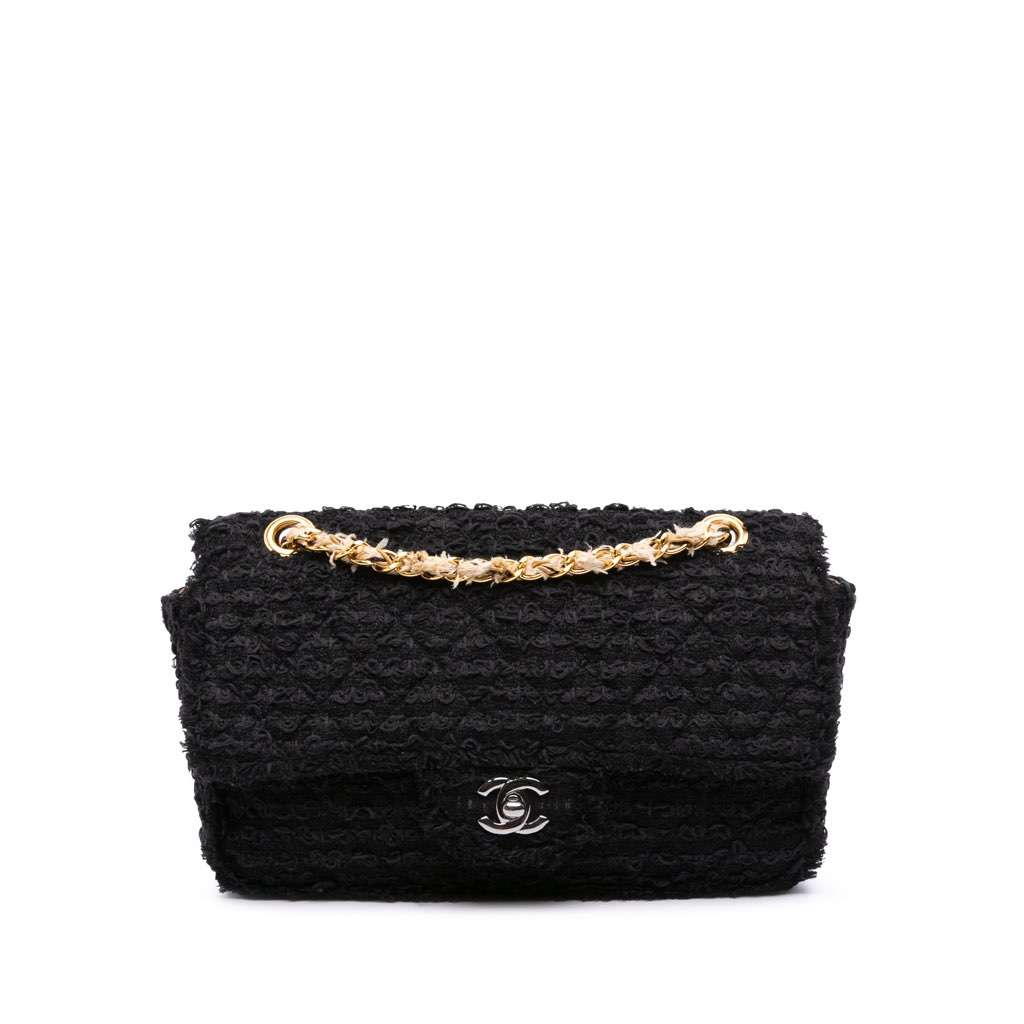 Chanel Medium Classic Tweed Single Flap