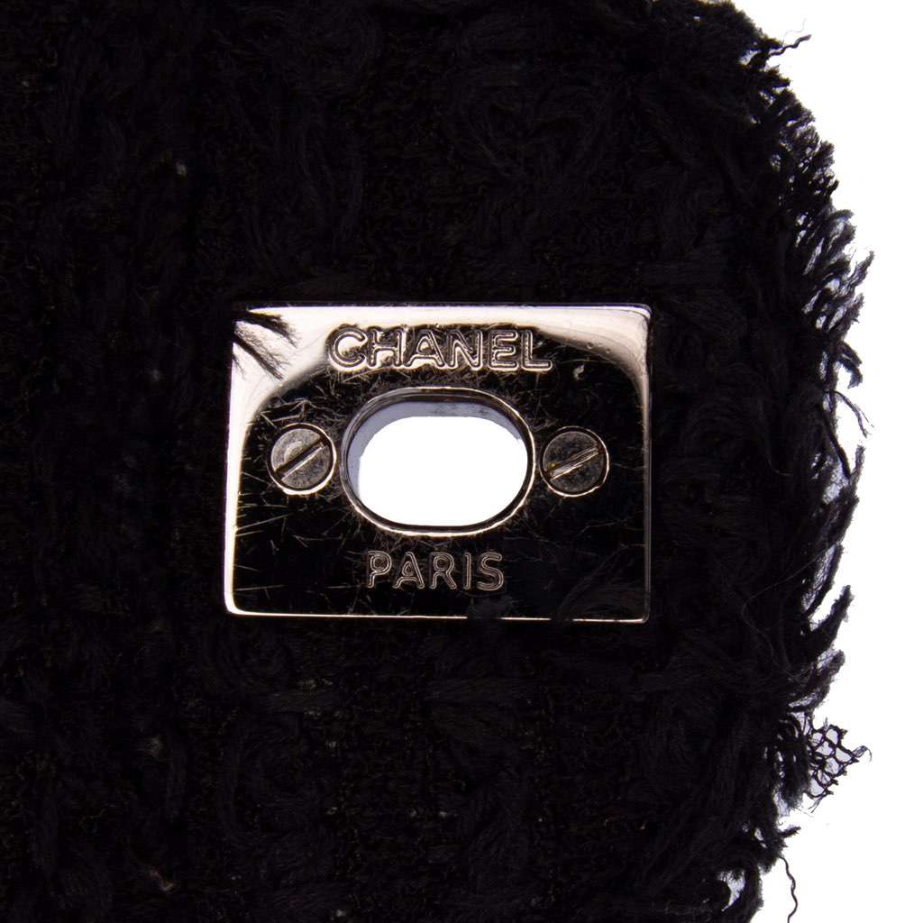 Chanel Medium Classic Tweed Single Flap - Side view