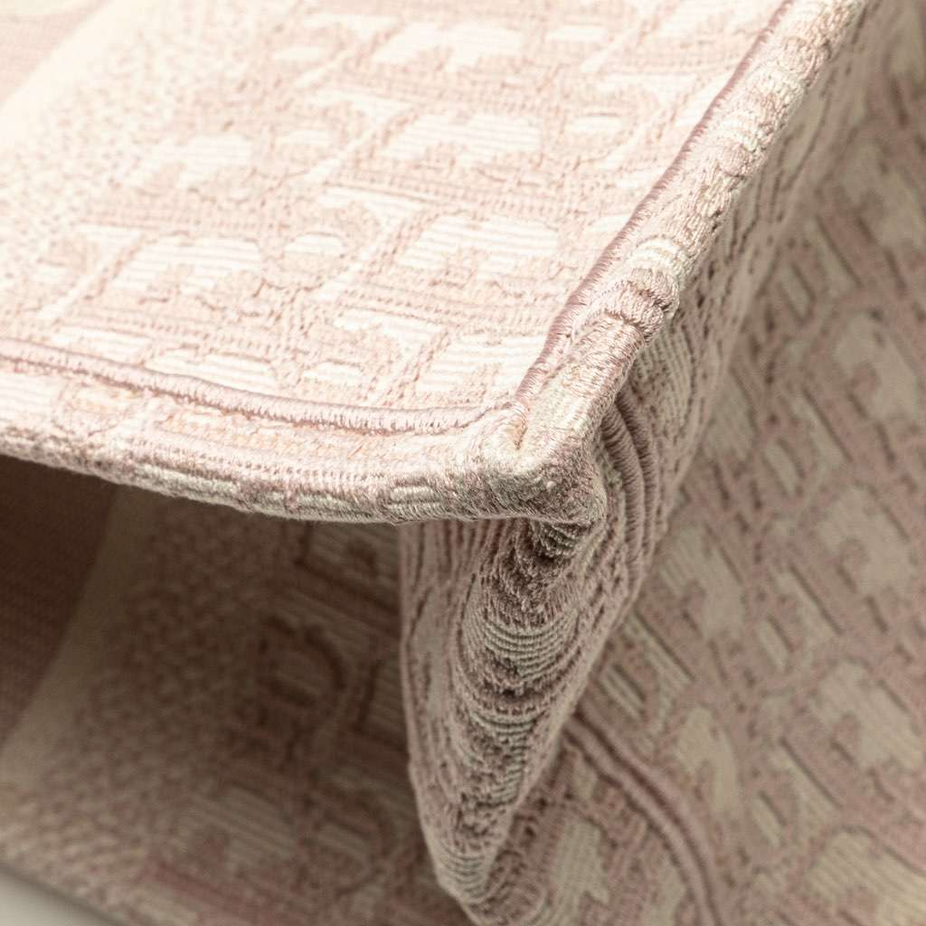 Dior Medium Oblique Embroidered Canvas Book Tote - Image 11