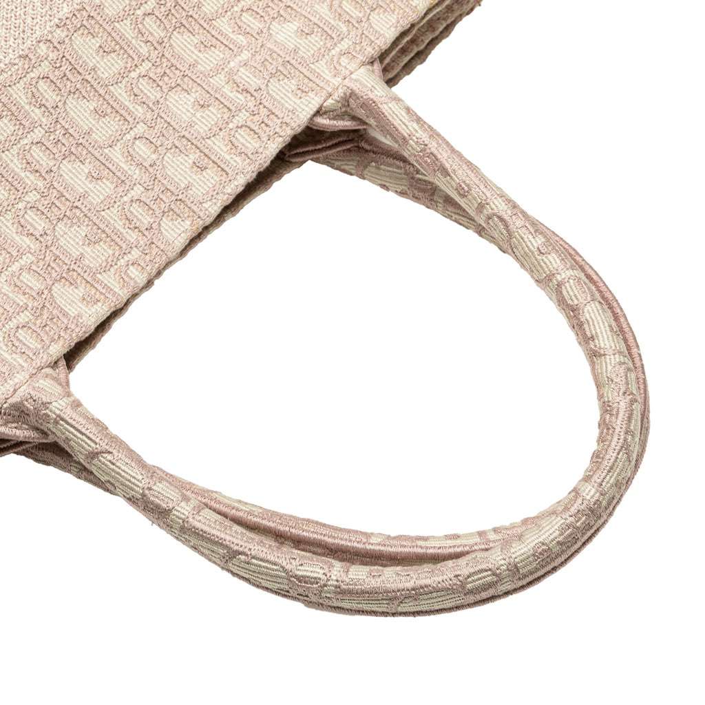 Dior Medium Oblique Embroidered Canvas Book Tote - Image 12