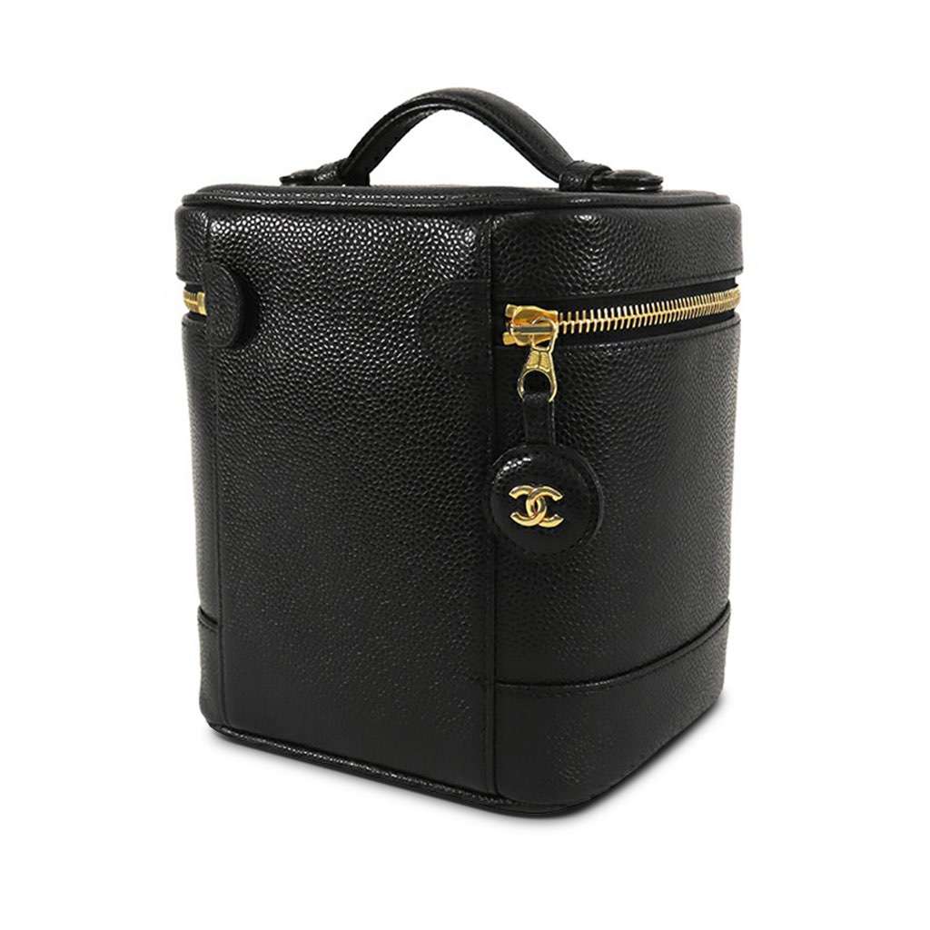 Chanel CC Caviar Vanity Case - 2