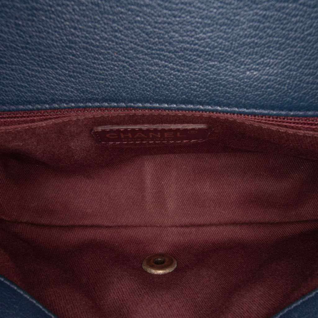 Chanel Paris-Salzburg Small Patent and Goatskin CC Eyelet Flap - 4