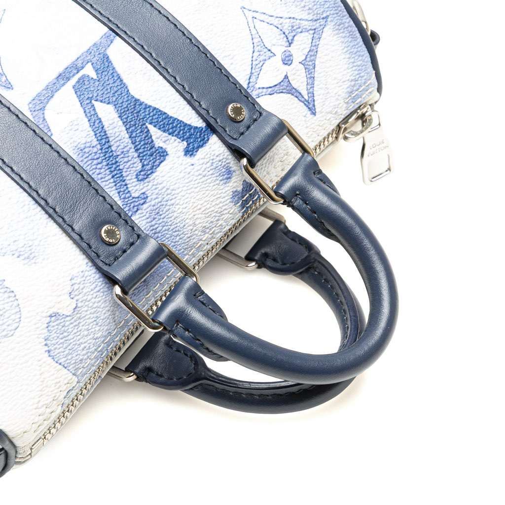 Louis Vuitton Monogram Watercolor Keepall Bandouliere XS - Image 11